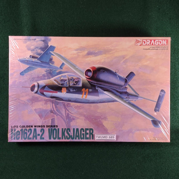 He162A-2 Volksjager kit - 1/72 - Dragon 5001 - In Shrinkwrap