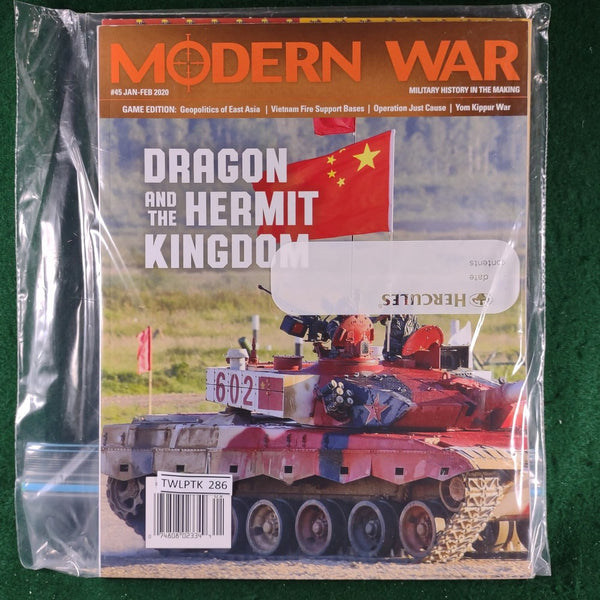 Dragon and the Hermit Kingdom: The Second Korean War (Game + Magazine) - Decision Games - Unpunched