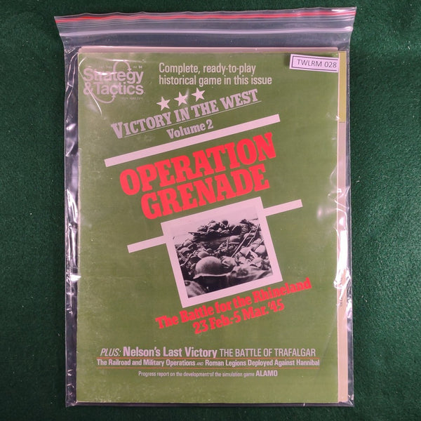 Operation Grenade (Game + Magazine) - S&T 84 - SPI - Unpunched