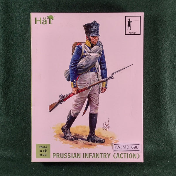 Prussian Infantry (Action) - 28mm - HaT 28014 - Very Good