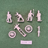 French Line Horse Artillery Aiming 6 Pounder - FN110 - Perry Miniatures