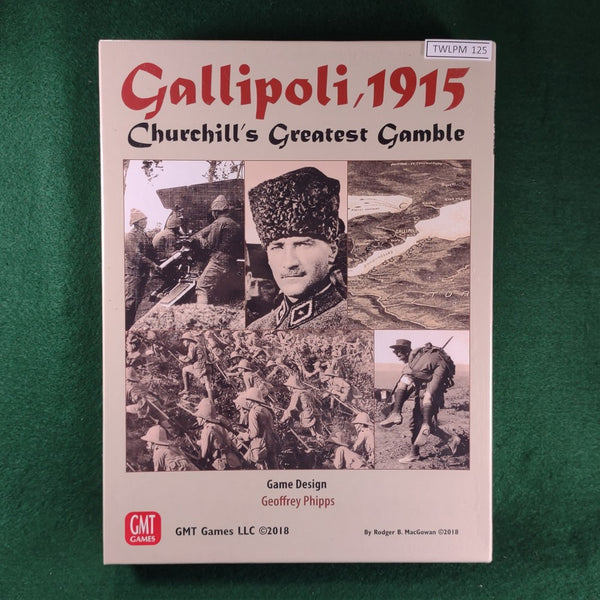 Gallipoli, 1915: Churchill's Greatest Gamble - GMT - In Shrinkwrap