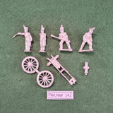 French Line Foot Artillery Firing 5.5 Inch Howitzer - FN129 - Perry Miniatures