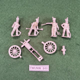 French Line Horse Artillery Firing 5.5 Inch Howitzer - FN131 - Perry Miniatures