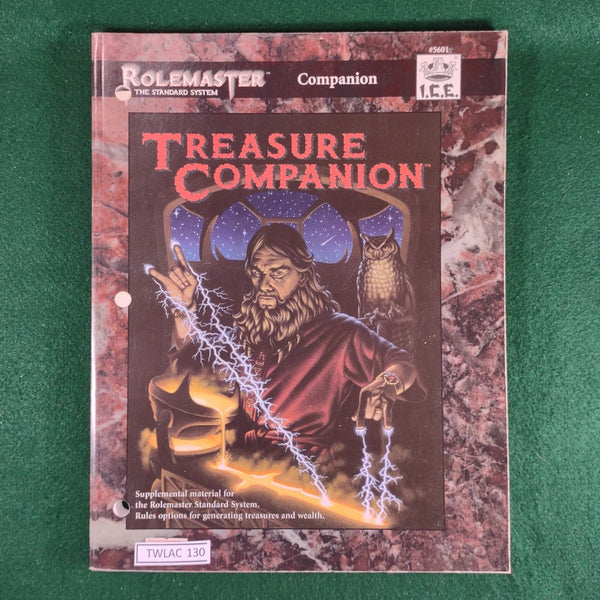 Treasure Companion - ICE 5601 - Rolemaster 3rd Ed. RMSS - Softcover