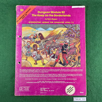 The Keep on the Borderlands B2 - Basic D&D - Fourth Printing 1981 - Softcover