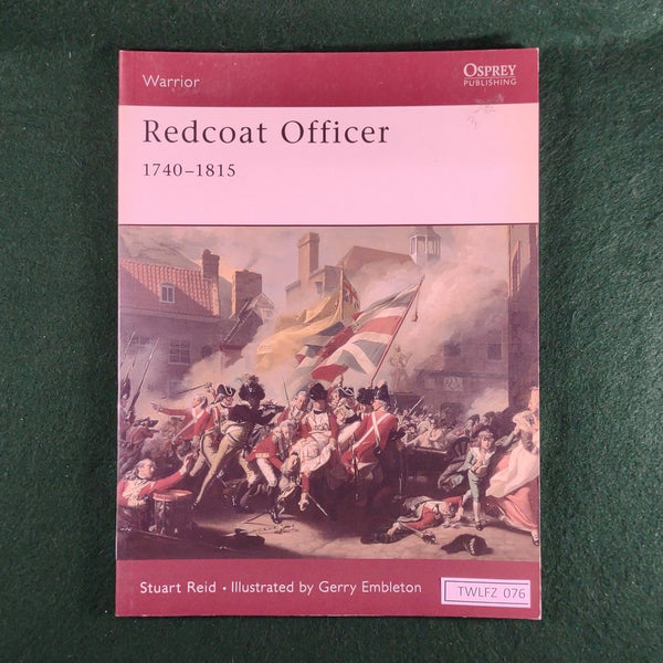 Redcoat Officer: 1740-1815 - Warrior 42 - Osprey - Softcover - Very Good