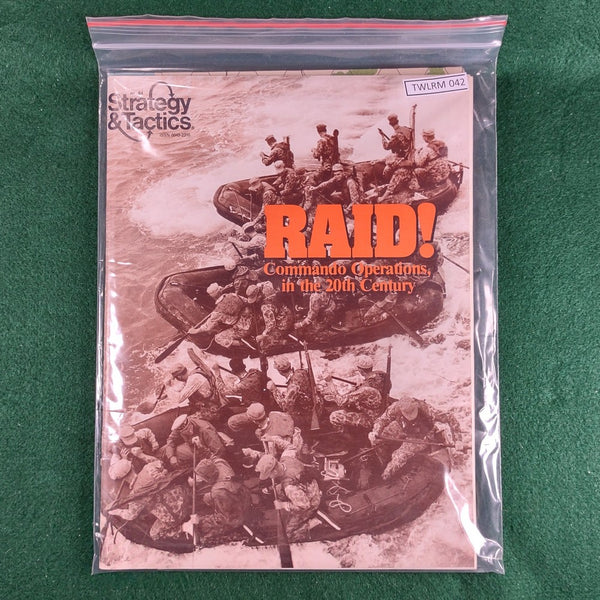 RAID!: Commando Operations in the 20th Century (Game + Magazine) - S&T 64 - SPI - Unpunched