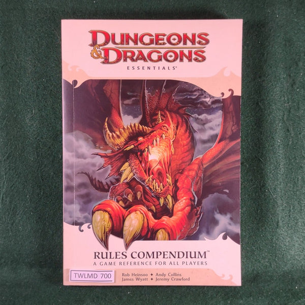 Rules Compendium - Dungeons & Dragons 4th Ed. - Softcover