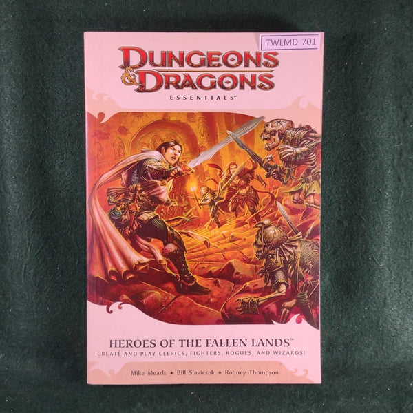 Heroes of the Fallen Lands - Dungeons & Dragons 4th Ed. - Softcover
