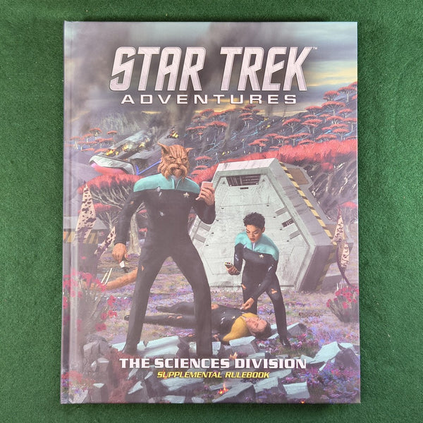 The Sciences Division Supplemental Rulebook - Star Trek Adventures - Modiphius - Hardcover - Excellent