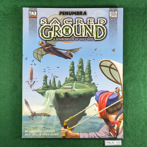Sacred Ground - d20 System - Atlas Games - Softcover