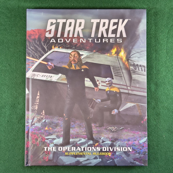 The Operations Division Supplemental Rulebook - Star Trek Adventures - Modiphius - Hardcover