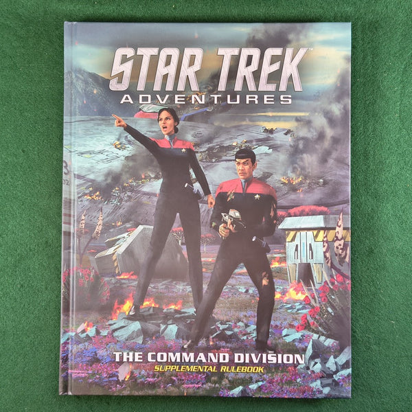 The Command Division Supplemental Rulebook - Star Trek Adventures - Modiphius - Hardcover