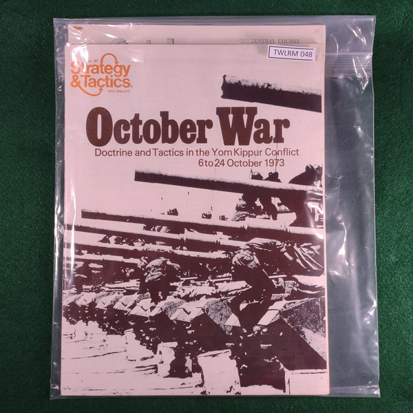 October War (Game + Magazine) - S&T 61 - SPI - Unpunched