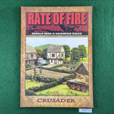 Rate of Fire: World War II Skirmish Rules - Crusader Publishing - Softcover