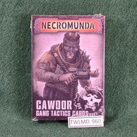 Cawdor Gang Tactics Cards - Necromunda - Games Workshop - In Shrinkwrap