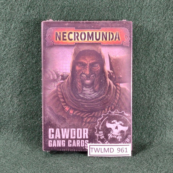 Cawdor Gang Cards - Necromunda - Games Workshop - In Shrinkwrap