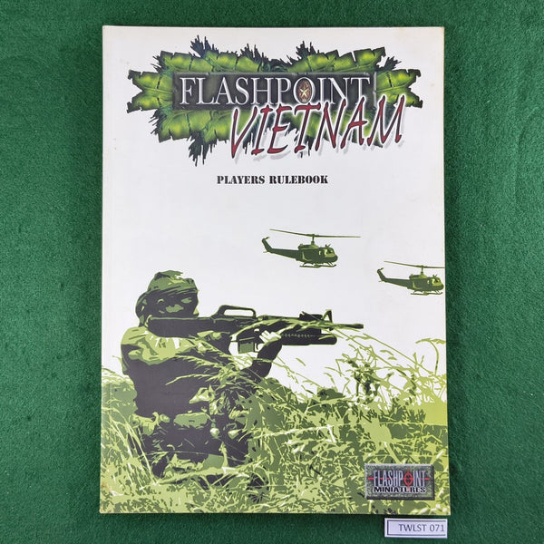 Flashpoint Vietnam: Players Rulebook - Flashpoint Miniatures - Softcover