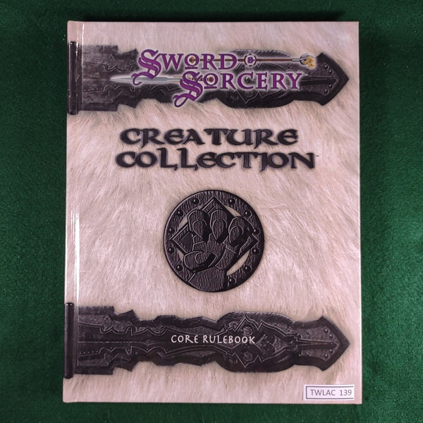 Creature Collection: Core Rulebook - d20 - Sword & Sorcery - Hardcover