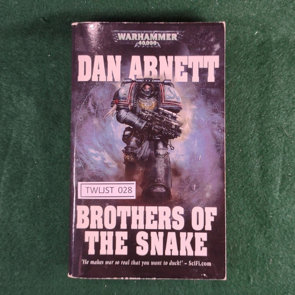 Brothers of the Snake - Warhammer 40000 fiction - Dan Abnett - softcover - Very Good