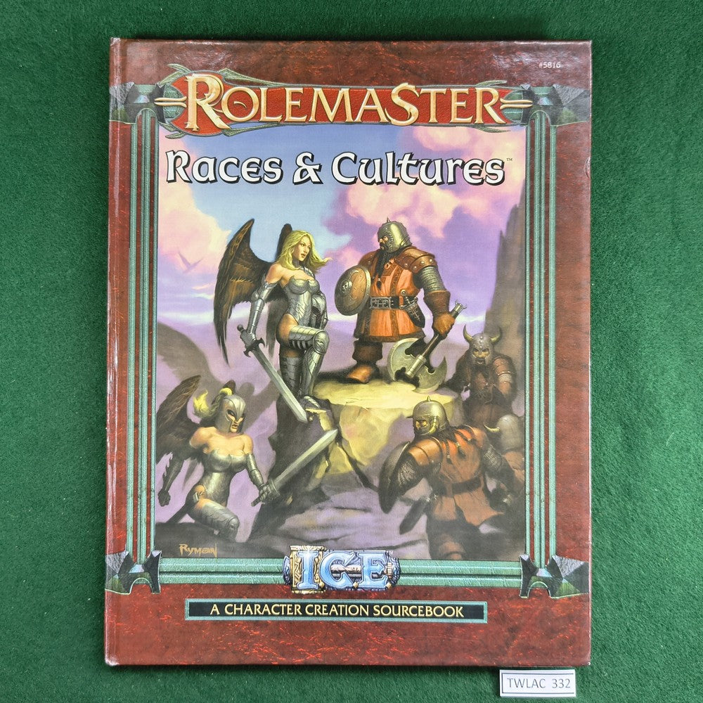 Rolemaster Races Races & Cultures - Rolemaster RMFRP - ICE5816 - Hardcover – The War Library