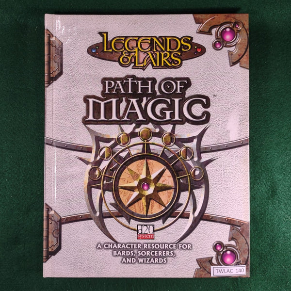 Path of Magic  Legends & Lairs - d20 - Fantasy Flight - Hardcover
