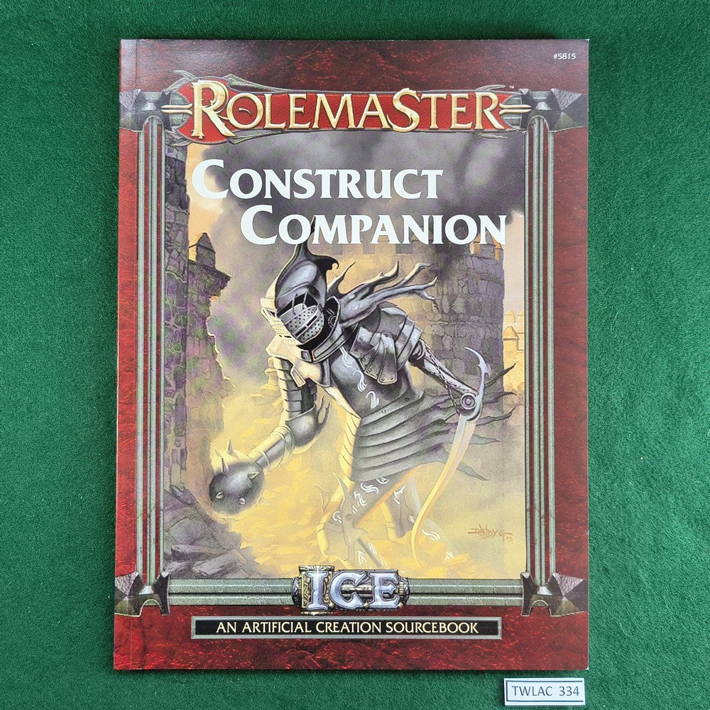 ROLEMASTER COMPANION IV | > JEUX DE ROLE > ANGLAIS > ICE