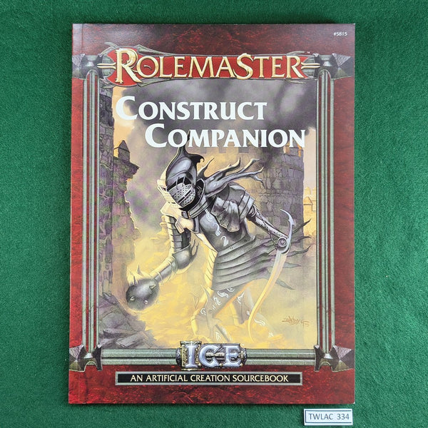 Construct Companion - Rolemaster RMFRP - ICE5815 - Softcover