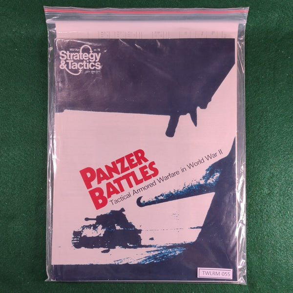 Panzer Battles (Game + Magazine) - S&T 73 - SPI - Unpunched