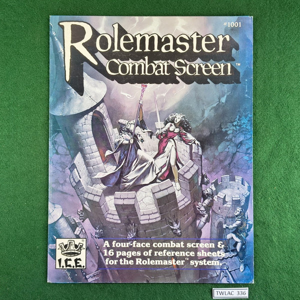 Rolemaster Combat Screen - Rolemaster - ICE1001 - Softcover - Good (SCREEN ONLY)