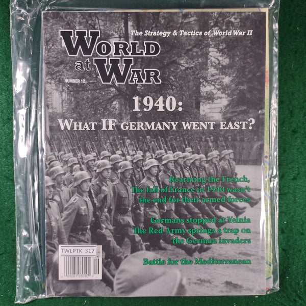 1940: What if Germany Went East?  (Game + Magazine) - Decision Games - Unpunched