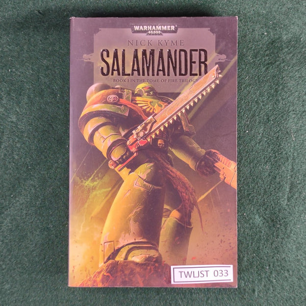 Salamander - Warhammer 40000 - Nick Kyme - softcover - Very Good