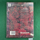 Creatures & Monsters - Rolemaster RMSS - ICE5540 - Softcover