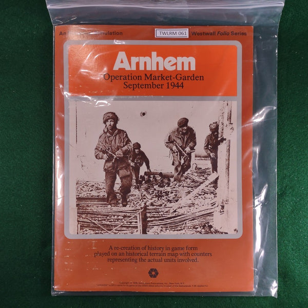 Arnhem: Operation Market Garden, September 1944 - SPI - Acceptable