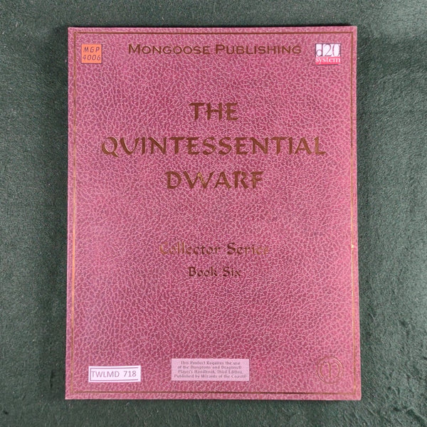 The Quintessential Dwarf - Collector Series (6) - Mongoose - Softcover