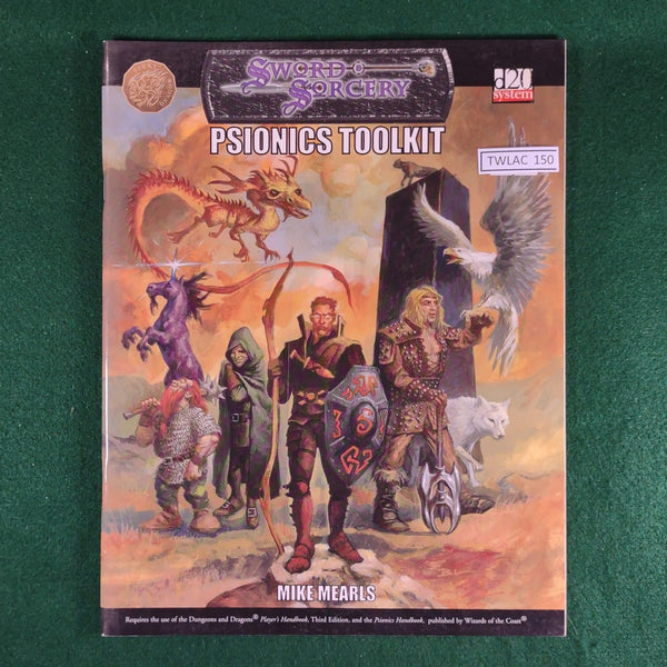 Psionics Toolkit - d20 - Sword & Sorcery - Softcover - Good