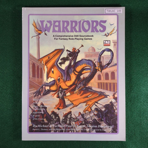Warriors - d20 - Skirmisher Publishing - Softcover - Good