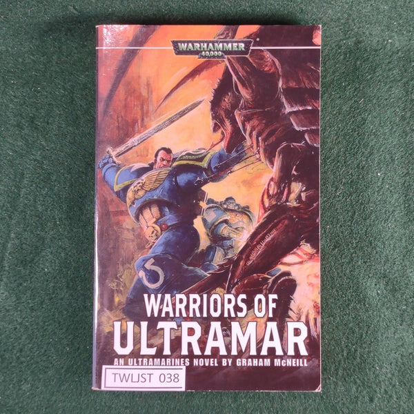 Warriors of Ultramar - Warhammer 40000 novel - Graham McNeill - softcover - Very Good