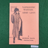 Napoleonic Warfare Army Lists - Newbury Rules - Softcover