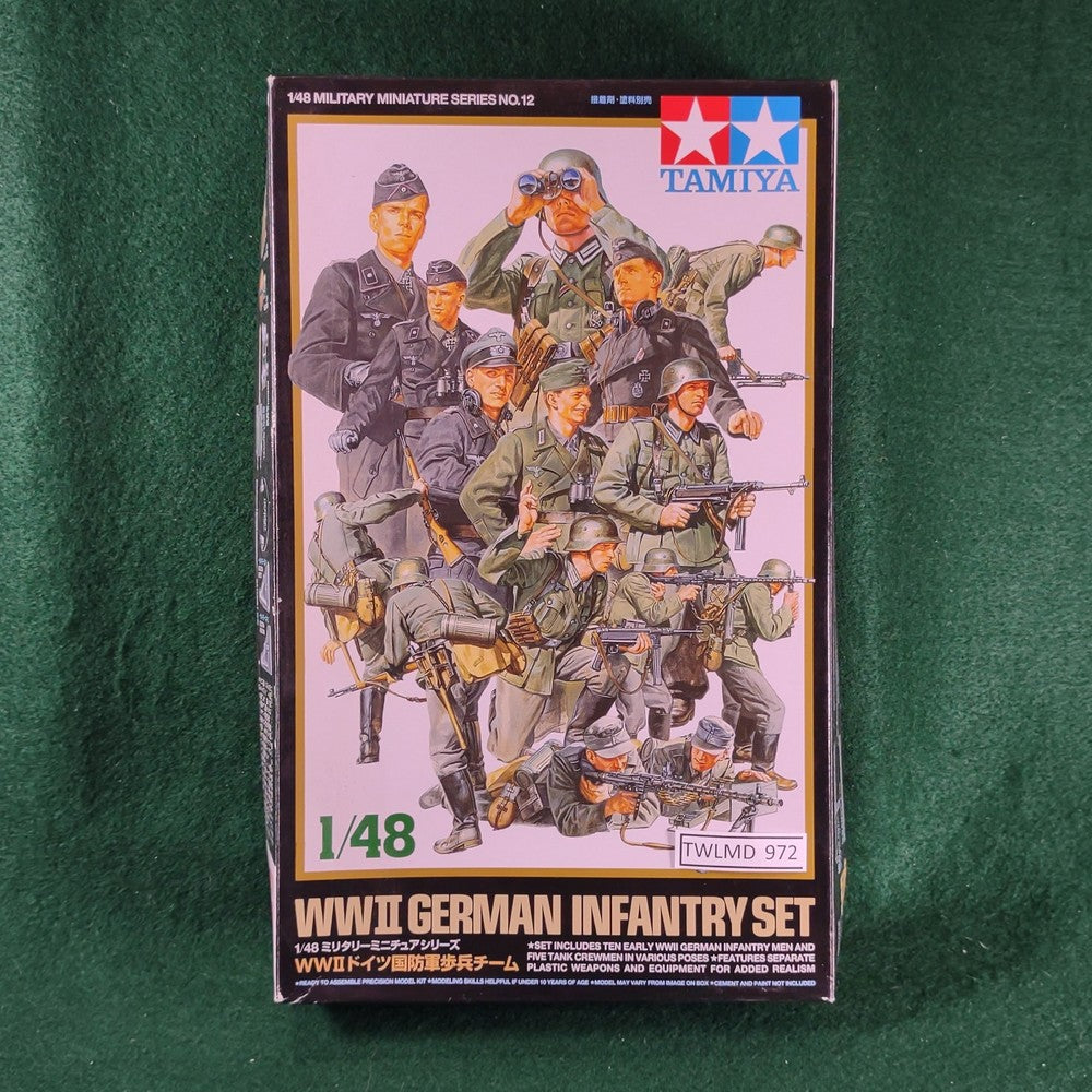 wwii-german-infantry-set-1-48-tamiya-32512-very-good-the-war