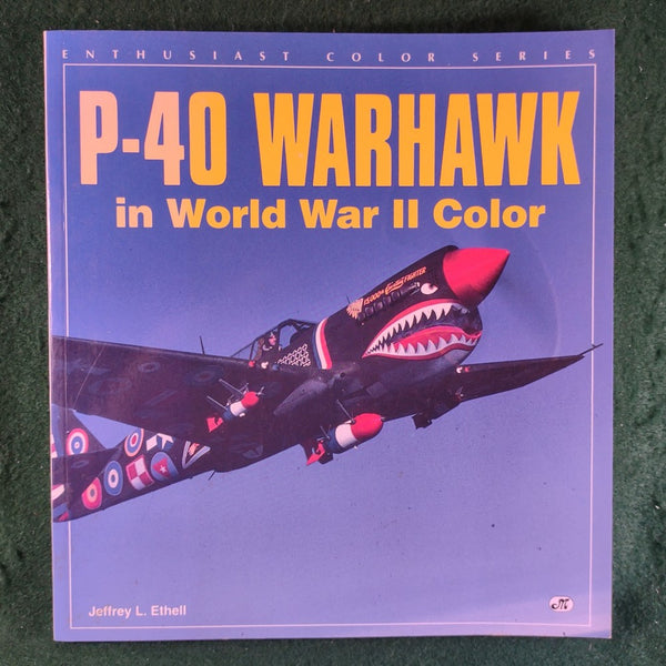 P-40 Warhawk in World War II Color - Jeffrey L. Ethell - softcover