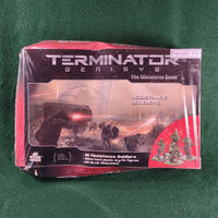 Terminator Genisys: Resistance Soldiers - River Horse - In Shrinkwrap - DAMAGED BOX