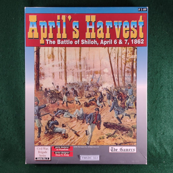 April's Harvest: The Battle of Shiloh, April 6 & 7, 1862 - The Gamers - Unpunched