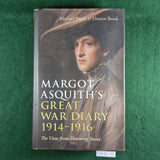 Margot Asquith's Great War Diary, 1914-1916 - Michael & Eleanor Brock - Hardcover