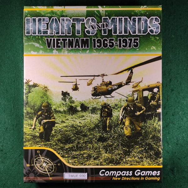 Hearts and Minds: Vietnam 1965-1975 - Compass Games - Excellent
