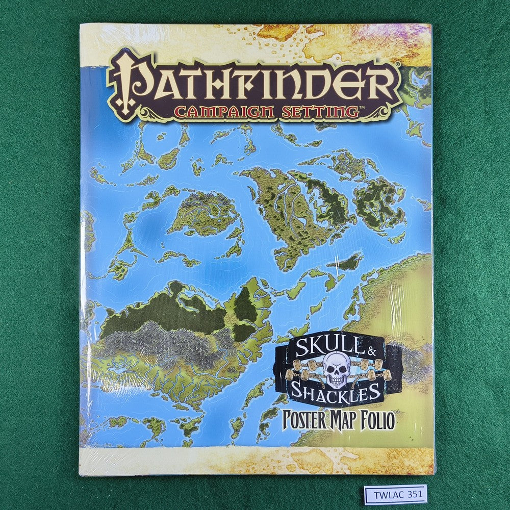 Skull & Shackles Poster Map Folio - Pathfinder (1st Ed.) - PZO9247 - P ...