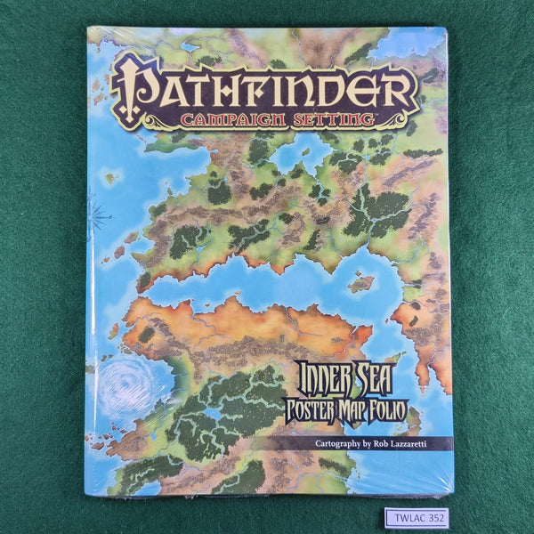 Inner Sea Poster Map Folio - Pathfinder (1st Ed.) - PZO9228 - Paizo - In Shrinkwrap