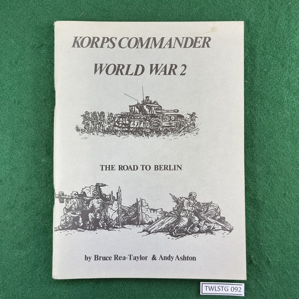 Korps Commander World War 2: The Road to Berlin - Tabletop Games - Softcover