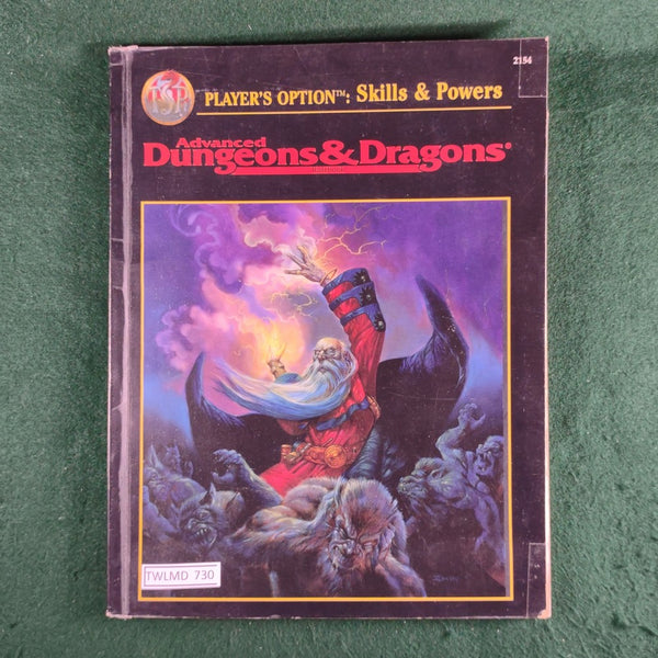 Player's Option: Skills & Powers - AD&D 2nd Ed. - Softcover